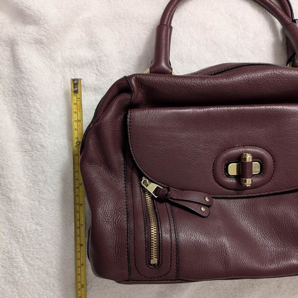 Vintage Etienne Aigner Leather Purse Satchel - Picture 14 of 15